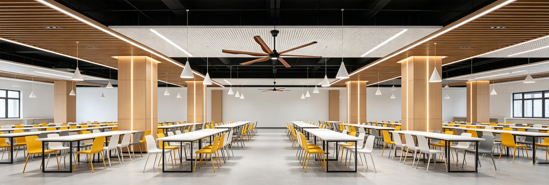 Industrial ceiling fans banner