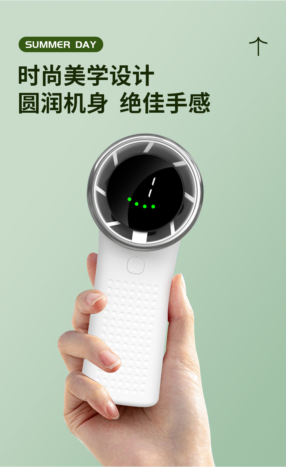 New USB rechargeable small fan cartoon mini desktop handheld fan wholesale portable folding electric fan