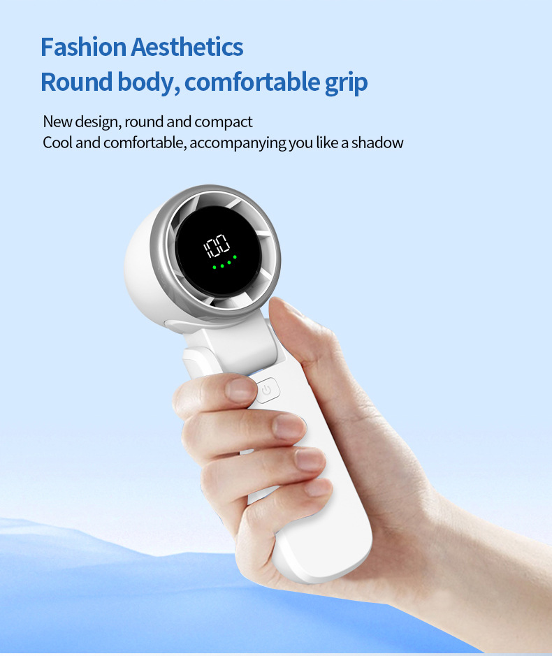 2025 New Handheld Folding High Speed Mini Fan