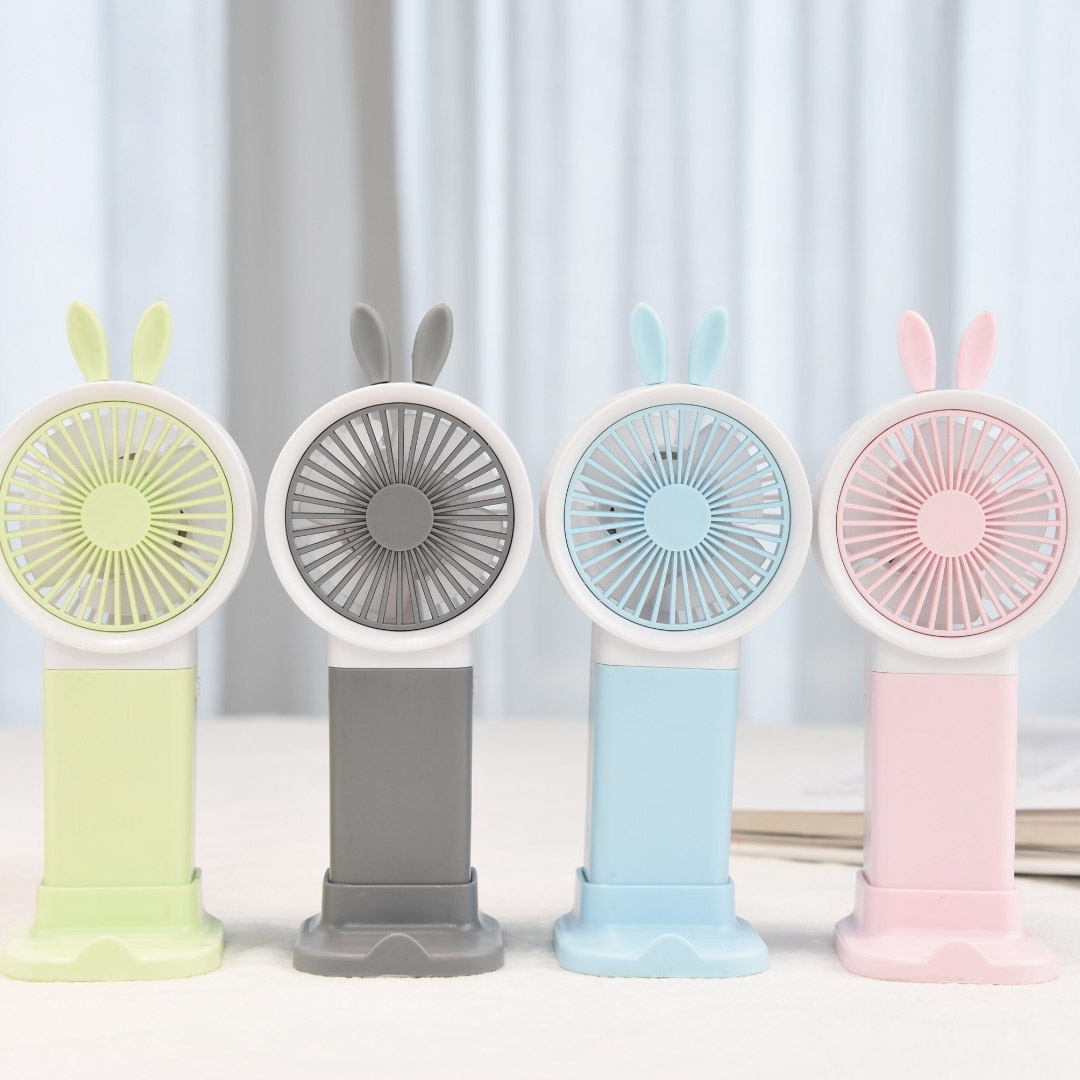 Handheld charging fan