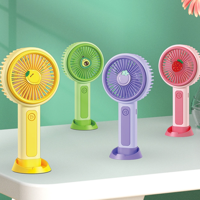 Fruit handheld charging fan