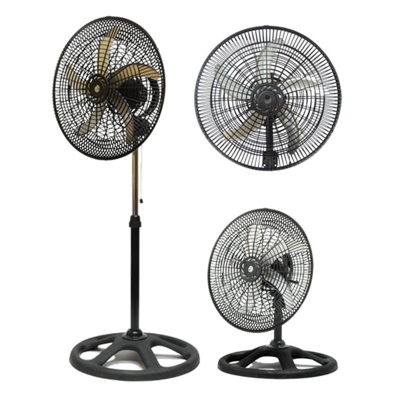 Black Color 3 in 1 Wall Fan Fl